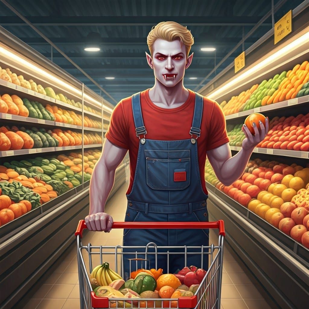 Vampire Shopping. Is this Blood Orange tasty?