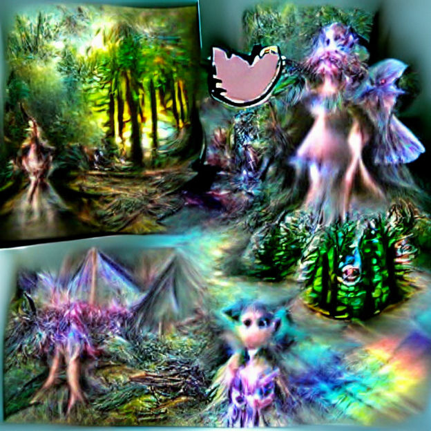 AI Interpretation of a Blank Image Prompt