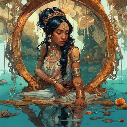 Radiant Indian Bride in Traditional Attire