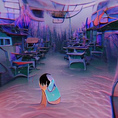 AI Image Generator Output: Empty Prompt Result