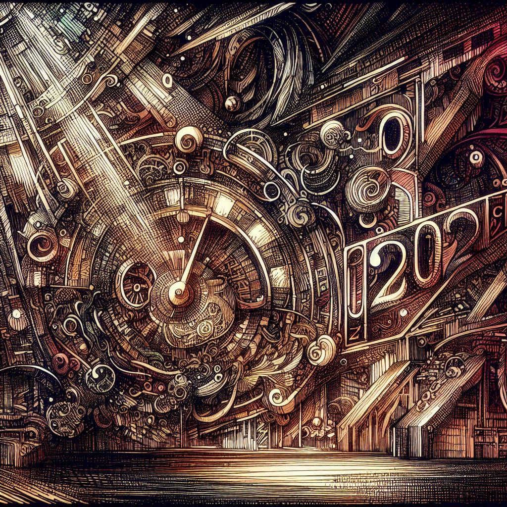 Whimsical Prediction for October 2025 in Vintage Style