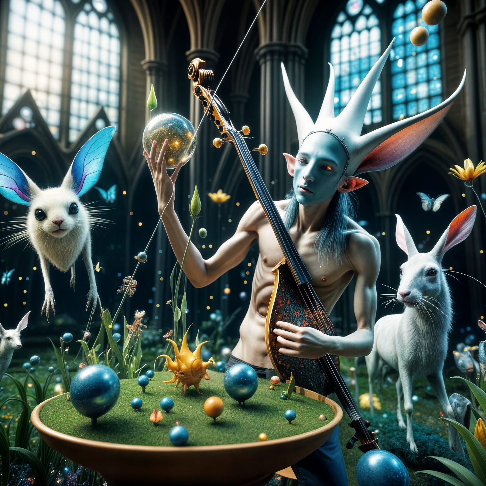 his orb is oscillating: driving sympathetic vibration in his...