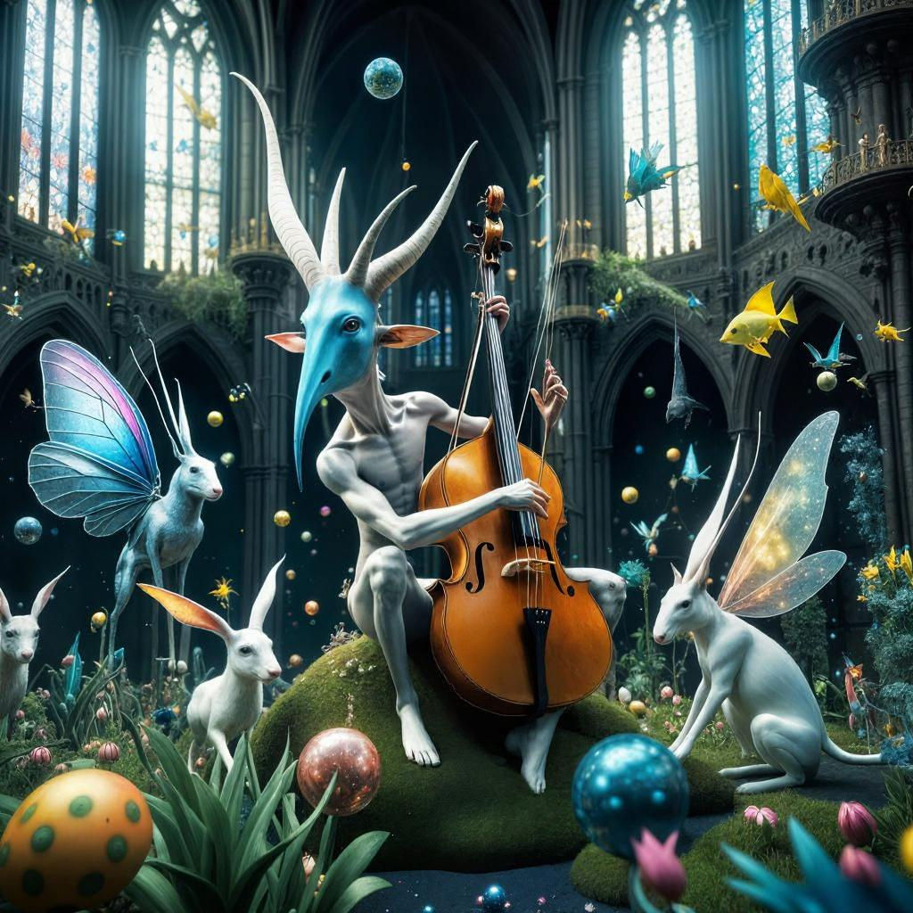 accompanying the whole crazy house of loons