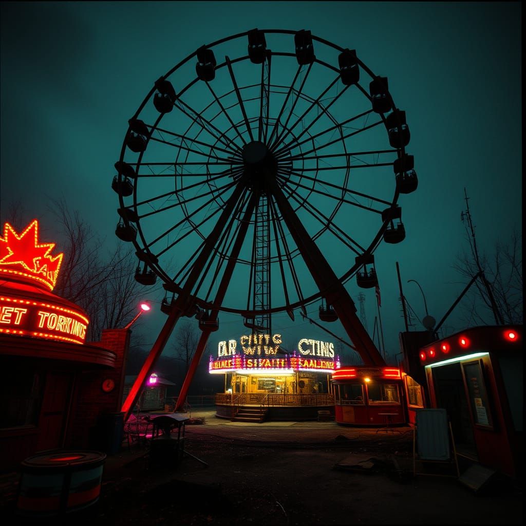 Villain's Lair: Dilapidated Carnival Transformed