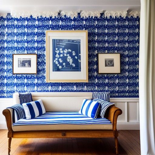 Chic English Townhouse Interior with Nautical Decor