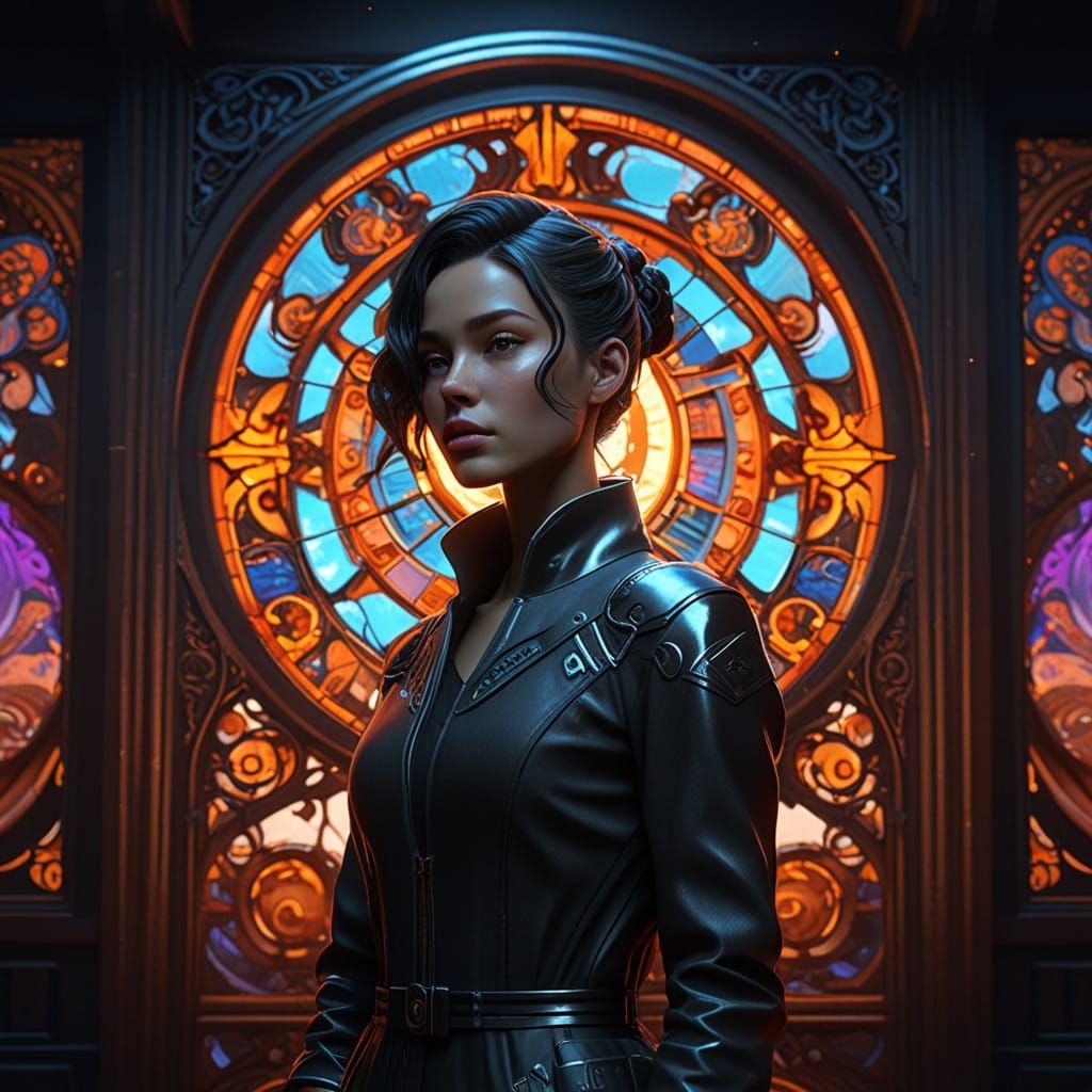 Ethereal Goddess Transcends Dreamscape Realms