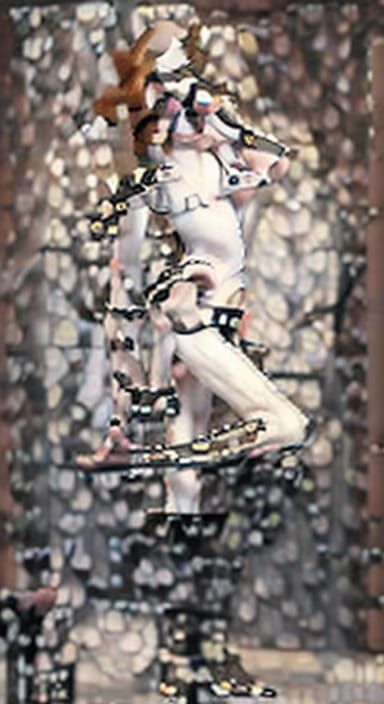 Striking Redhead Portrait with Intense Gaze