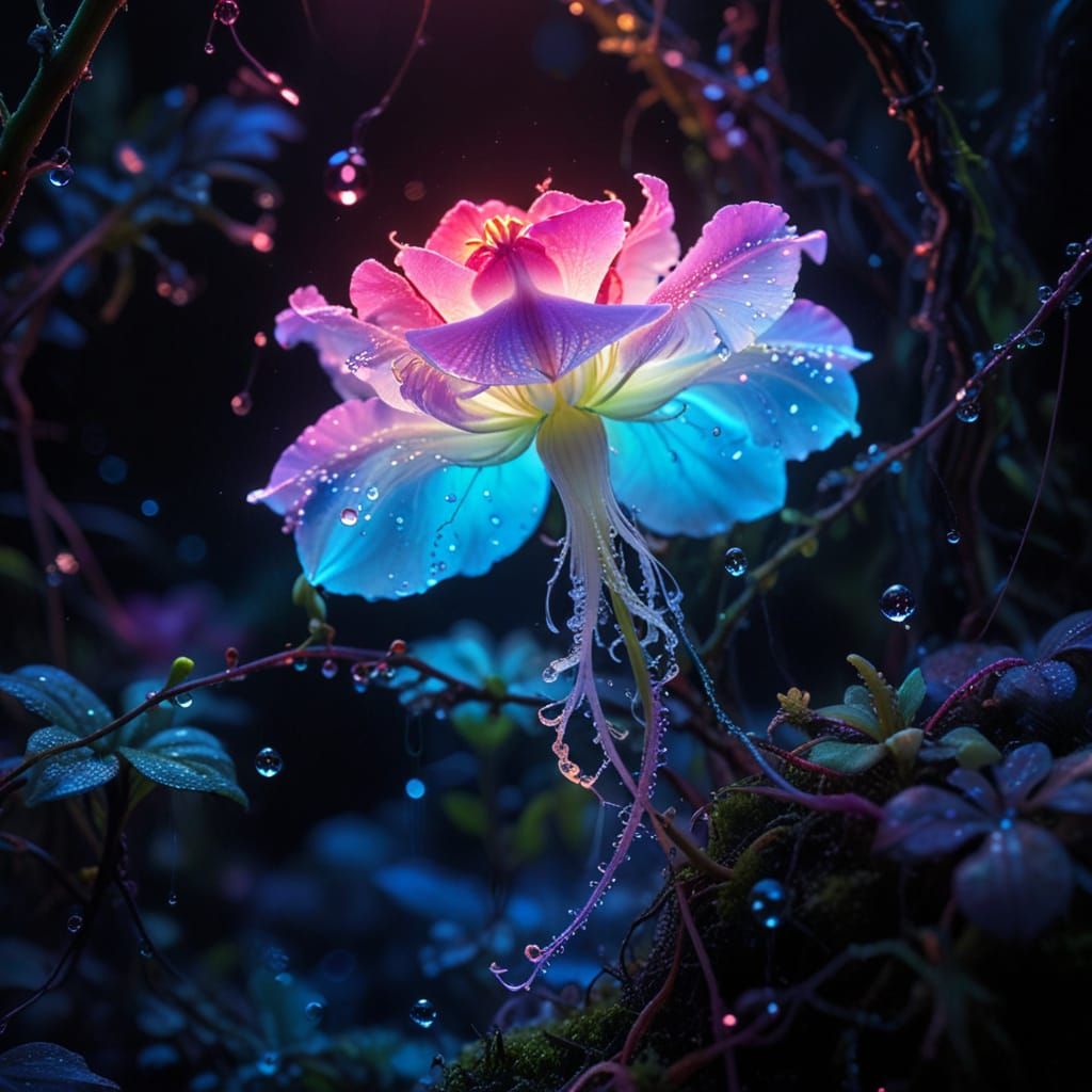 Enchanted Floracane in Deep Color