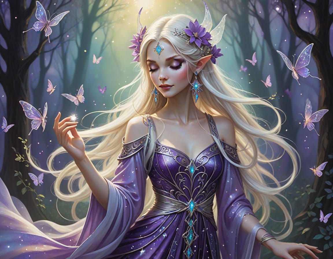 The Enchantress of the Feywild: A Captivating Spellcaster