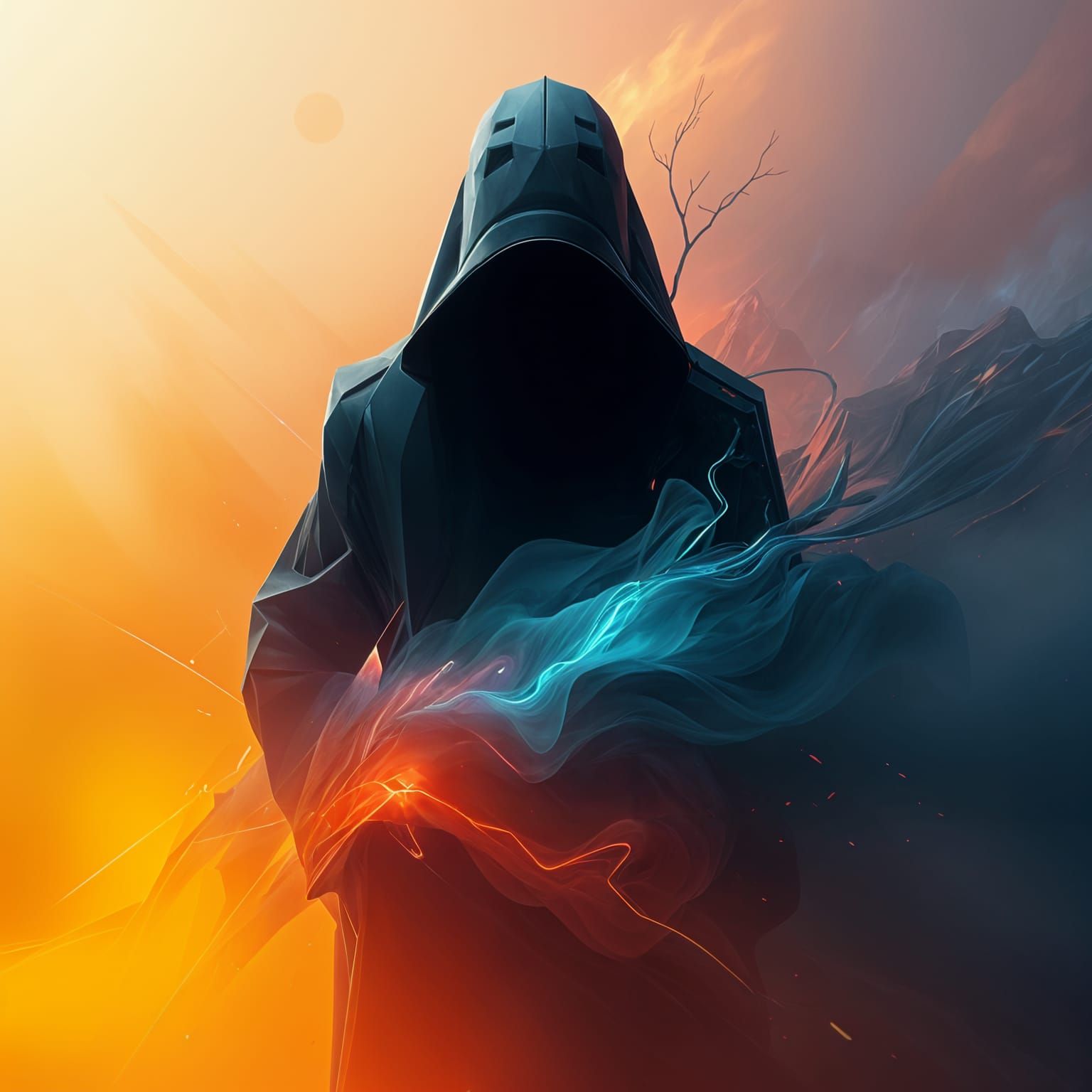 Minimalist Album Cover Art for Electronic Music