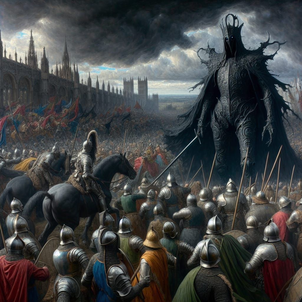 1066 Battle of Hastings, The Normans find themselves facing a formidable force from the future