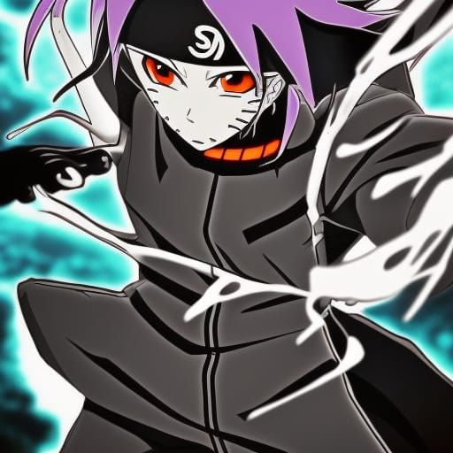 Sinister Shadow Character in Anime Key Visual