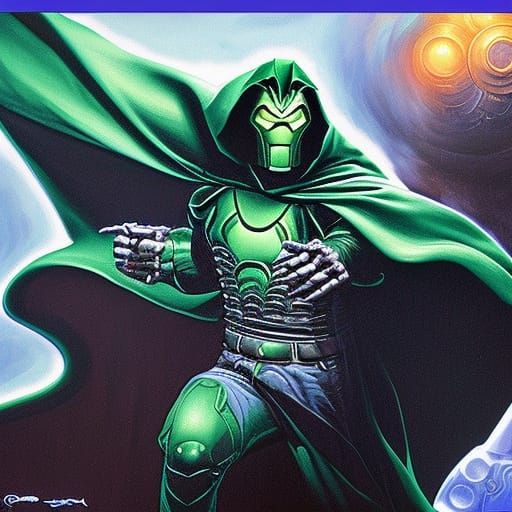 Victor Von Doom Splash Art Concept