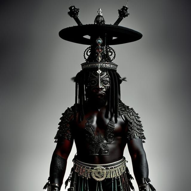 Techno-Voodoo Priest in Hyperdimensional Mesh