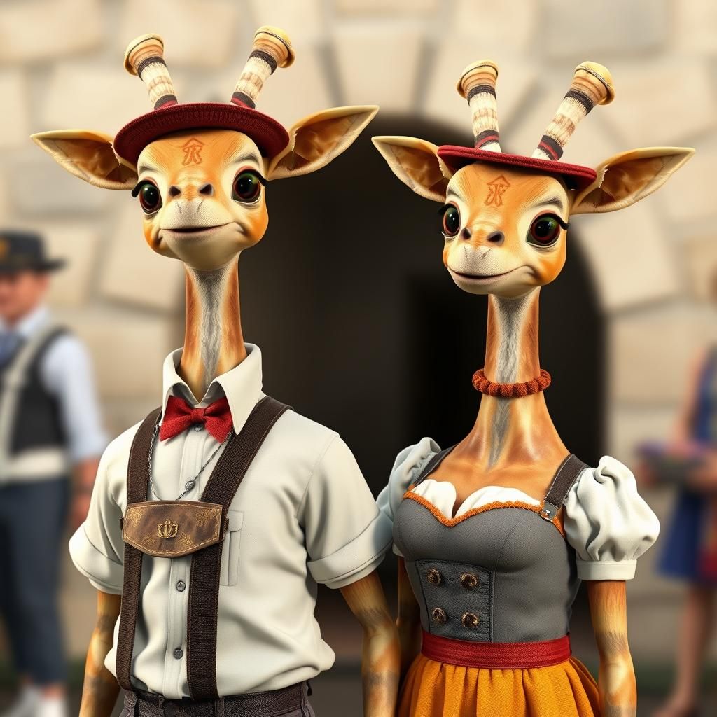 Mantises in Bavarian Clothing: Pixar-Style CGI