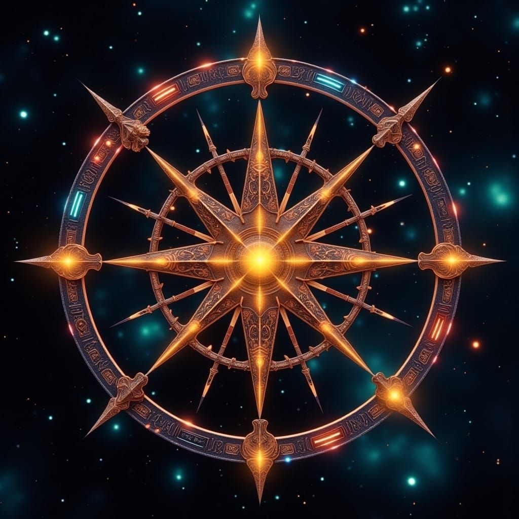 Alien Compass Points to Uncharted Galaxies