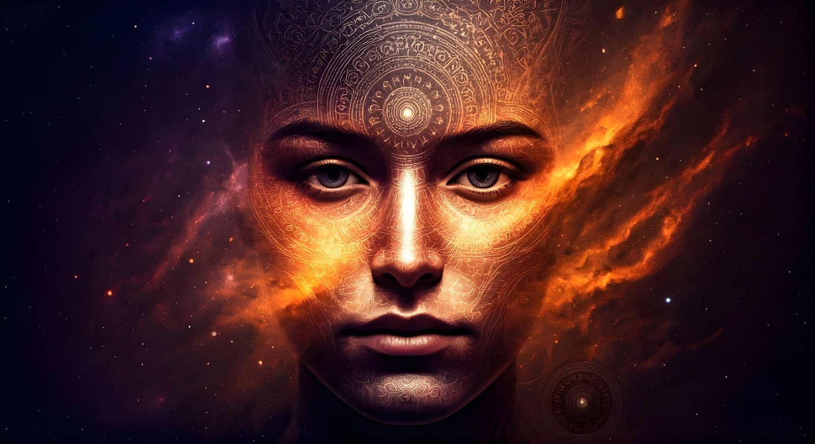 Galactic Cosmos in Vibrant Colors