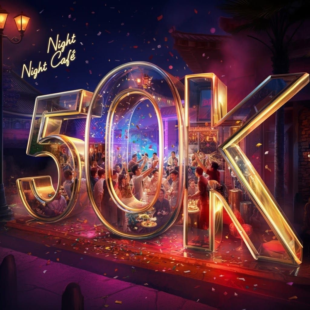 50K Celebration Party Scene