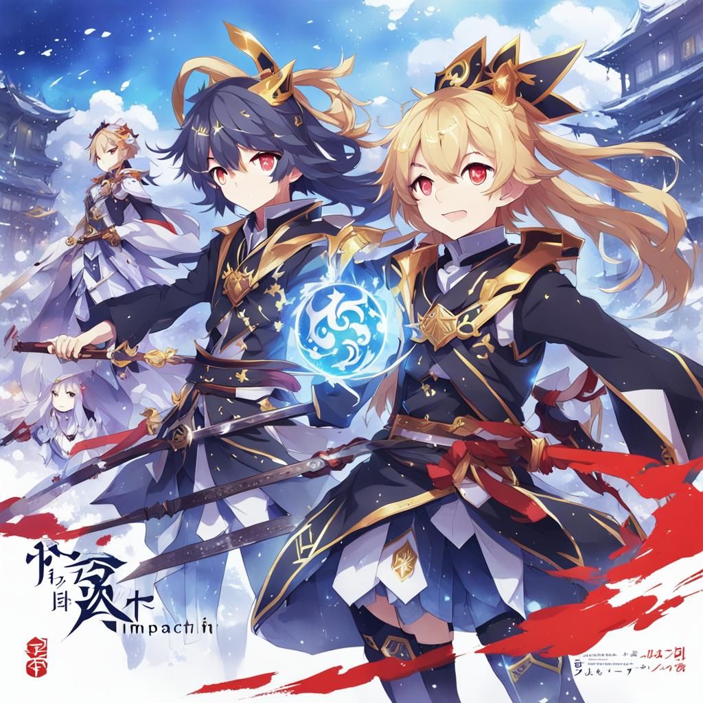 Genshin Impact Anime Key Visual