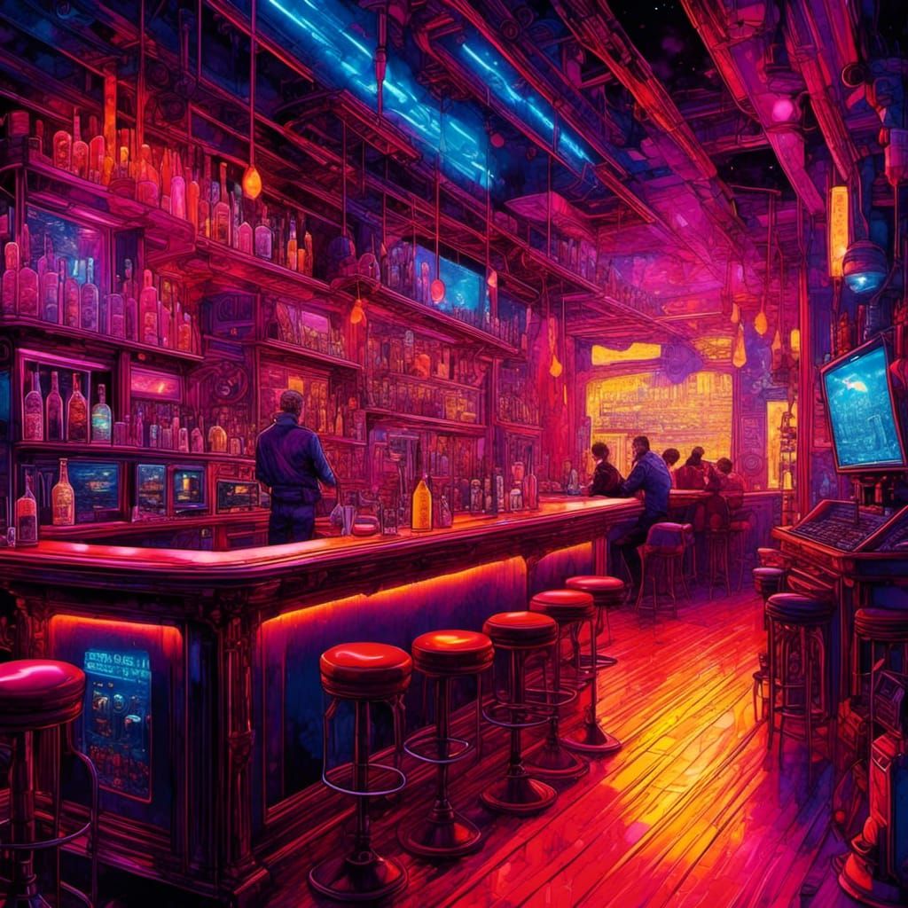 Cyberpunk Pub