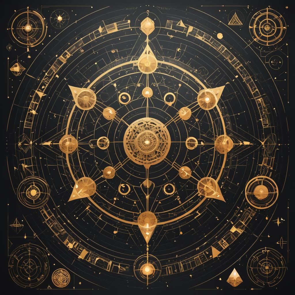 Spectacular Sacred Geometry Masterpiece