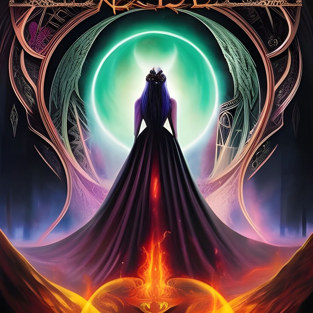 Demon in Paris: A Dark Fantasy in Digital Art