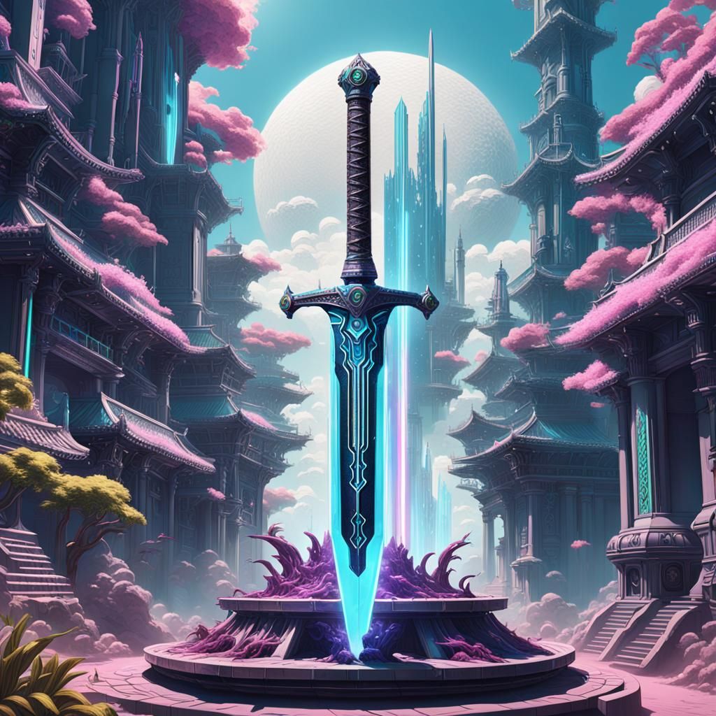 Laser bladed sword