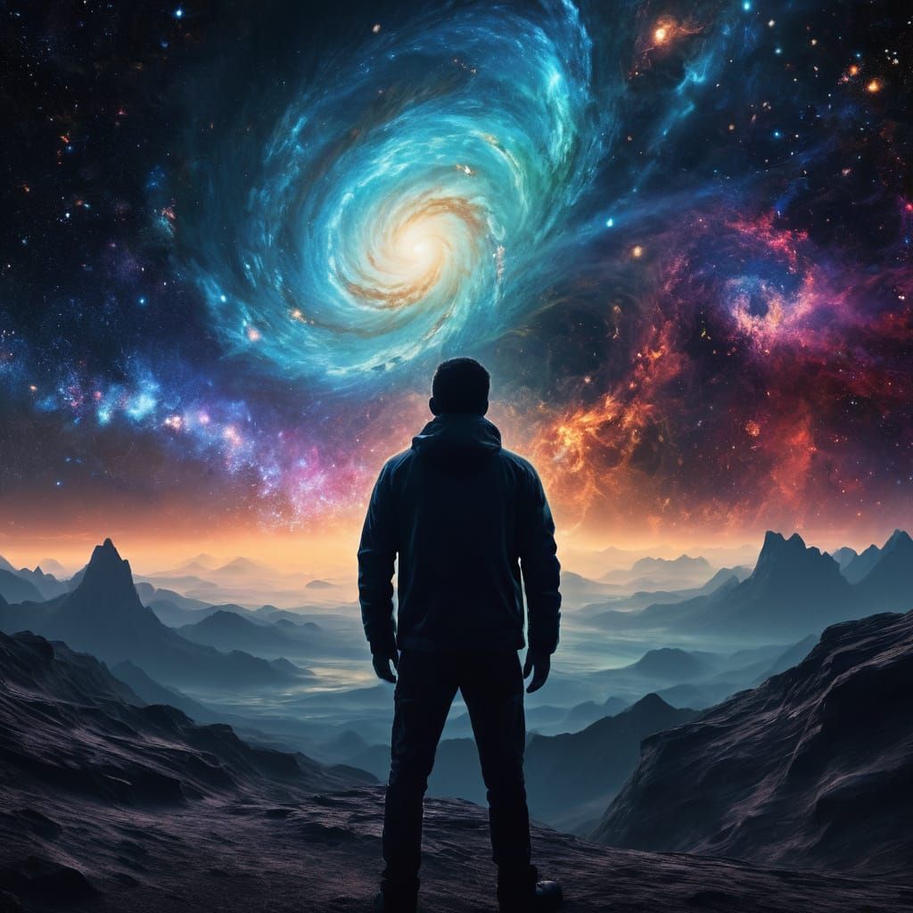 Cosmic Voyager in Space