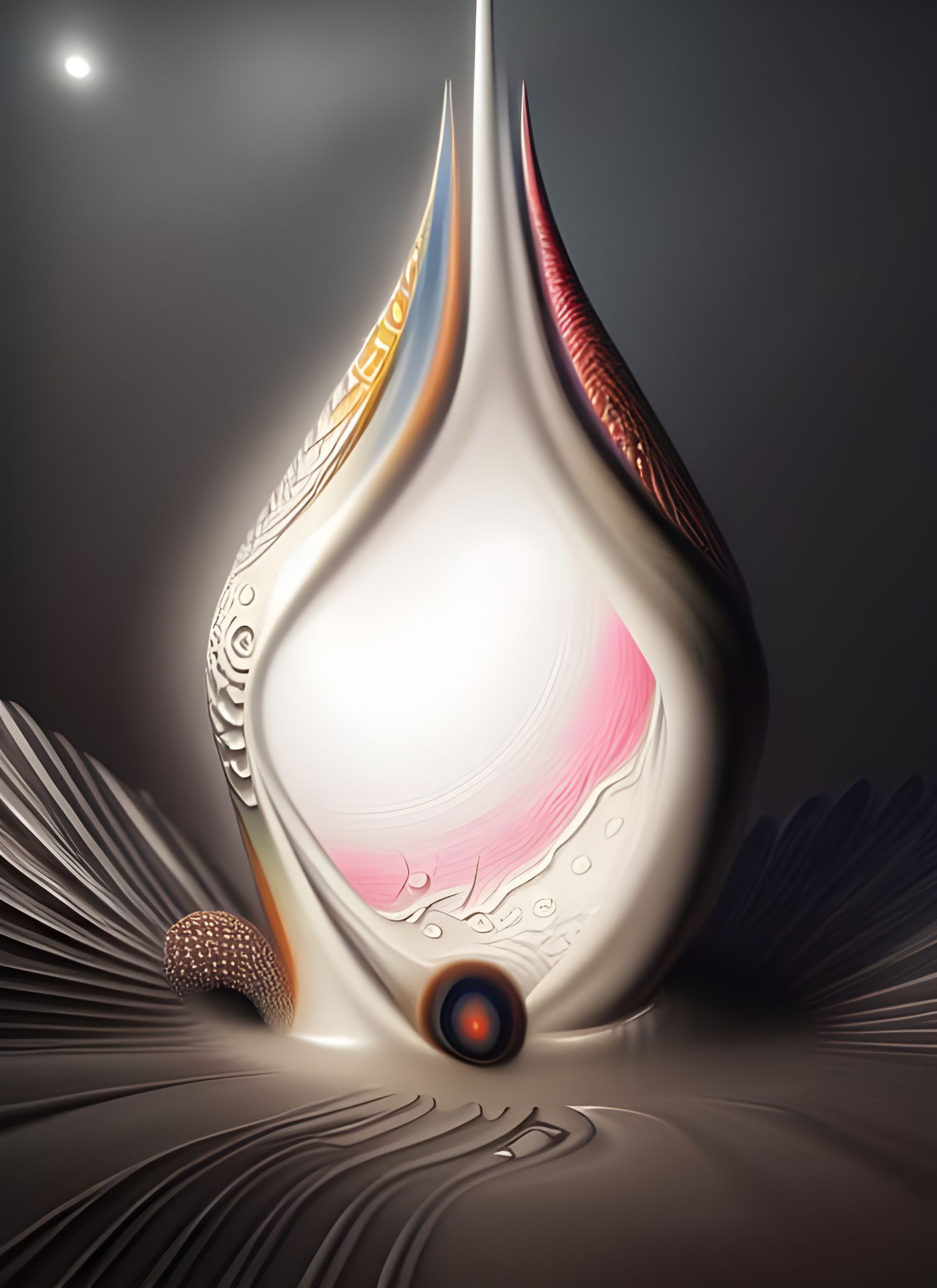 Intricate Geometric Abstract Art in 8K Resolution