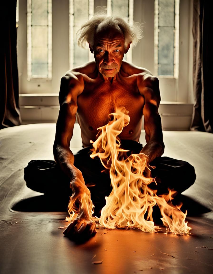 Fiery Stooge Surrealism: Inspired by Goya and Dürer