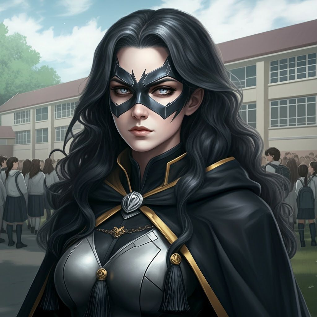 My Hero Academia Style Woman in Mistborn Outfit