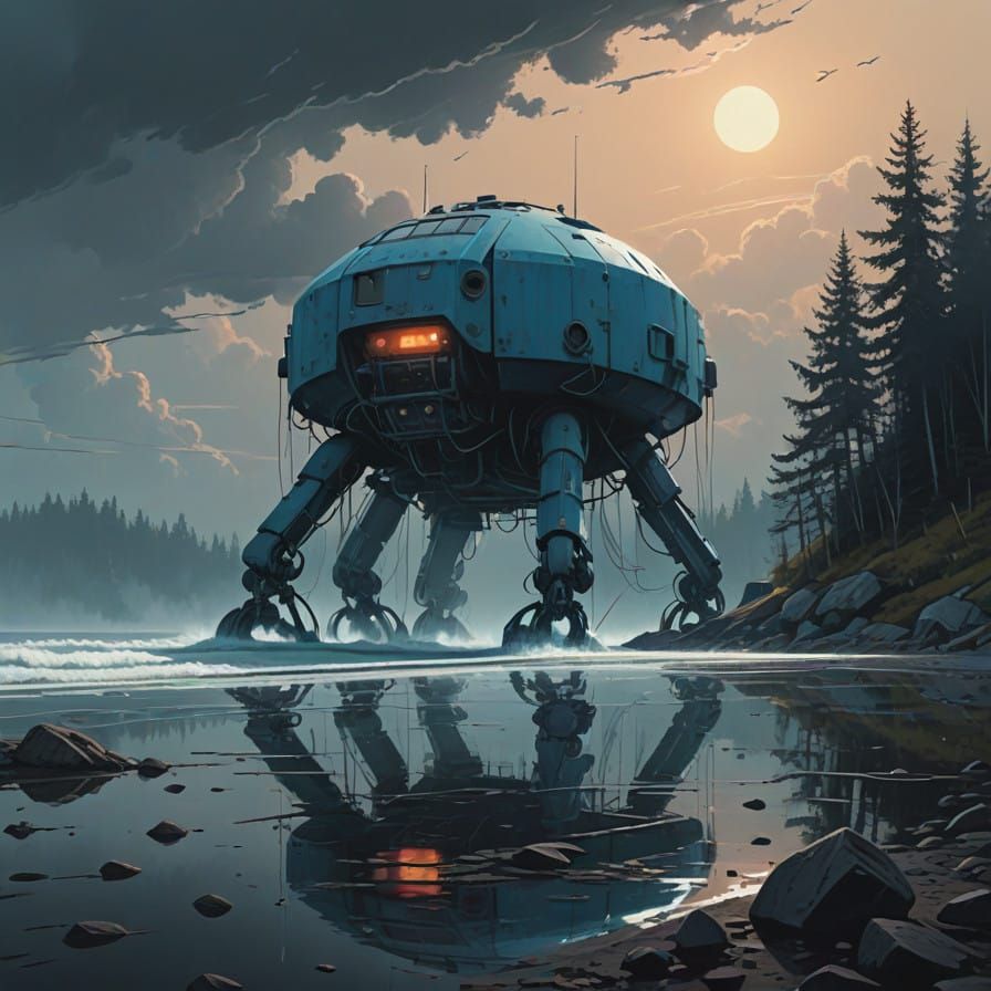 Celestial Dreamscapes in the Ocean's Abyss