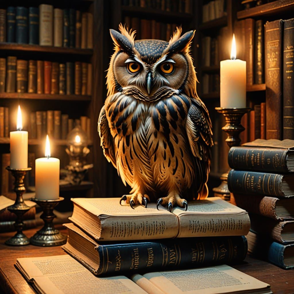 🦉📚 The Wise Owl Librarian