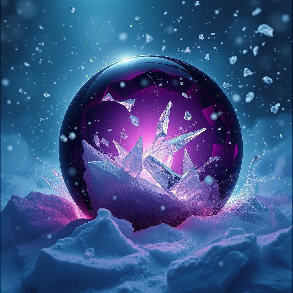 Stormy Vortex Within Crystal Ball