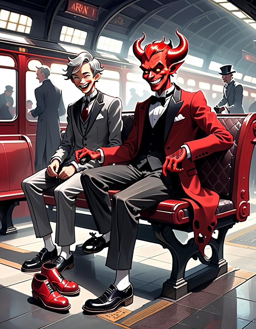Devil's Shoe Shine: A Dark Fantasy Concept
