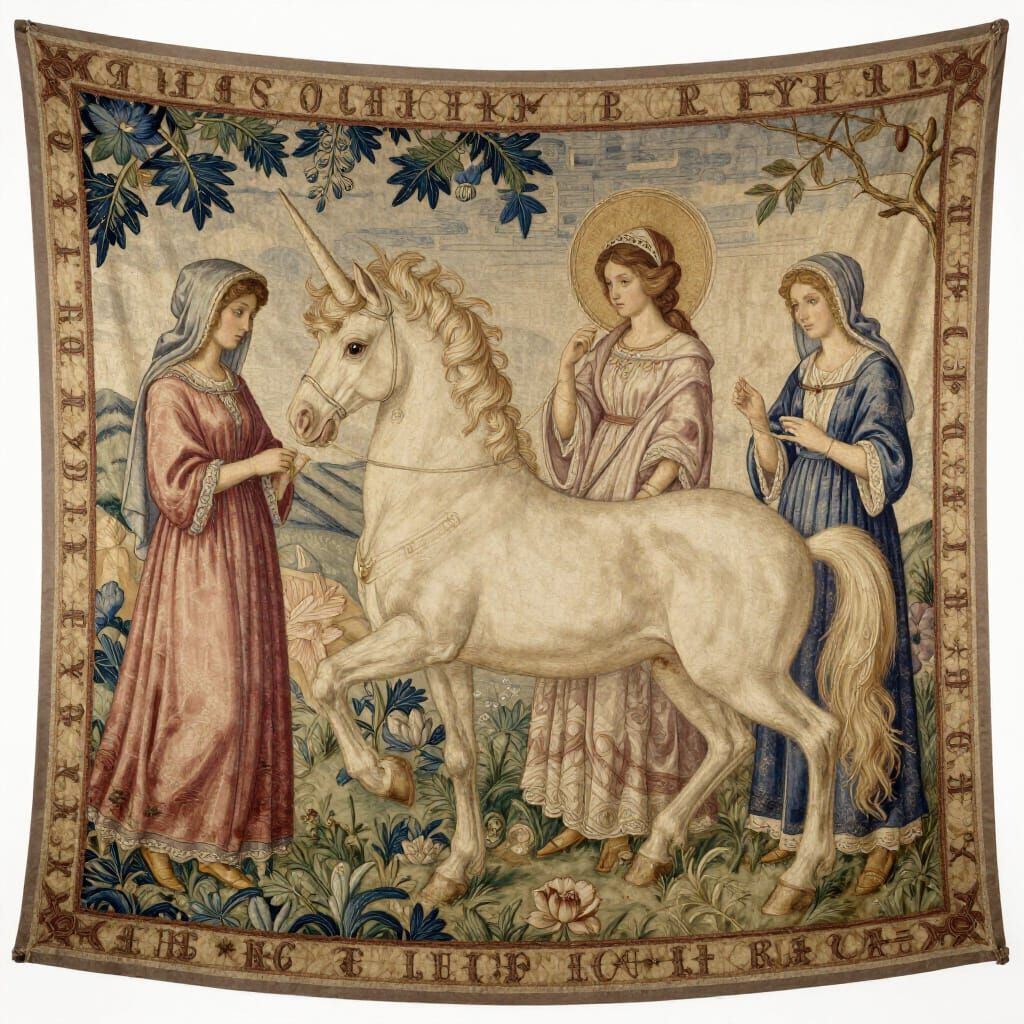 A medieval tapestry
