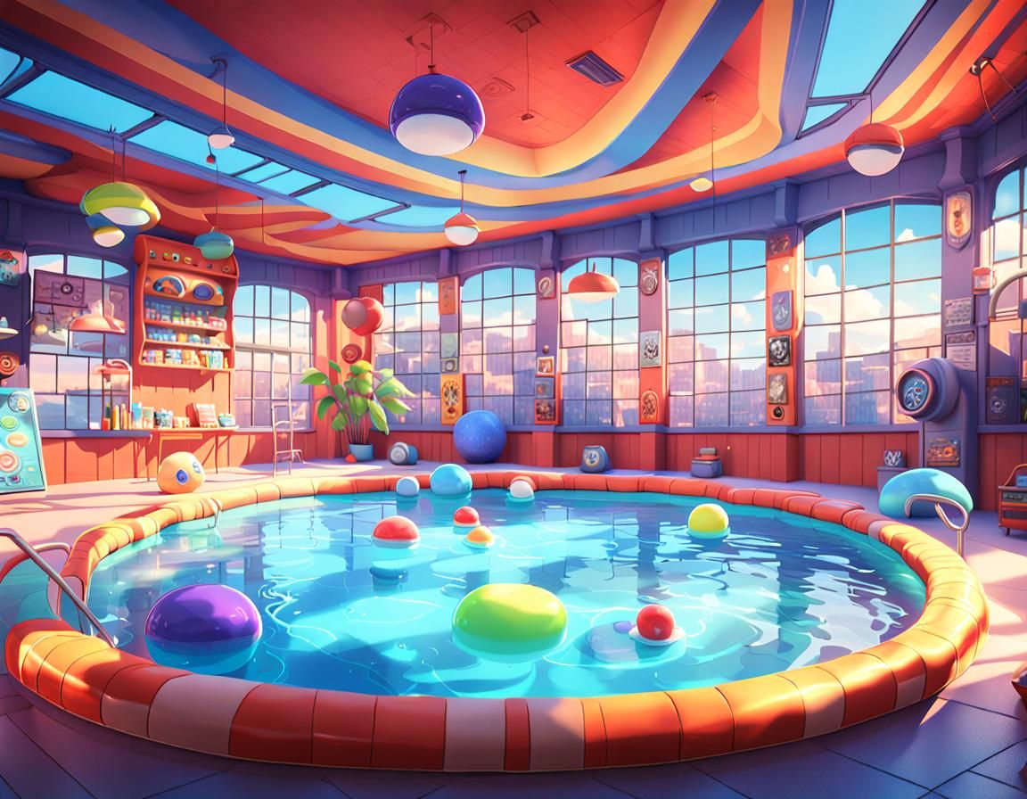 Anime Mockup in Pixar Disney 3D Digital Art