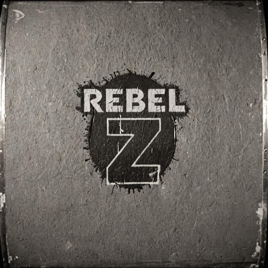 Black and White Graffiti on Drum Bass