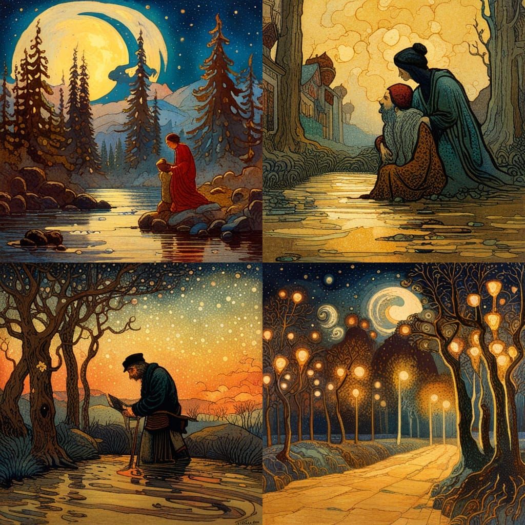 Ethereal Fairy Tale Illustration