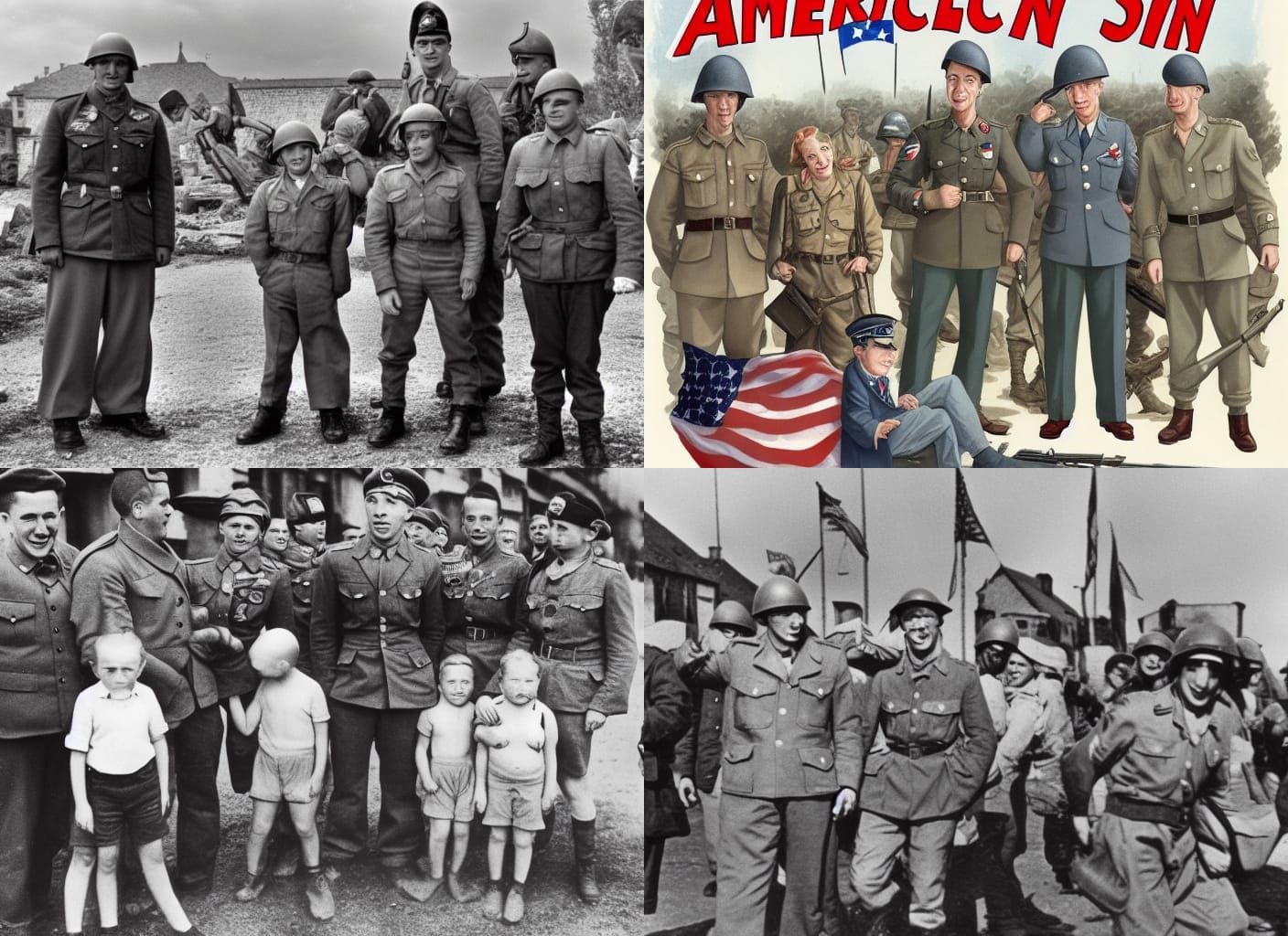 American Dad During World War II France