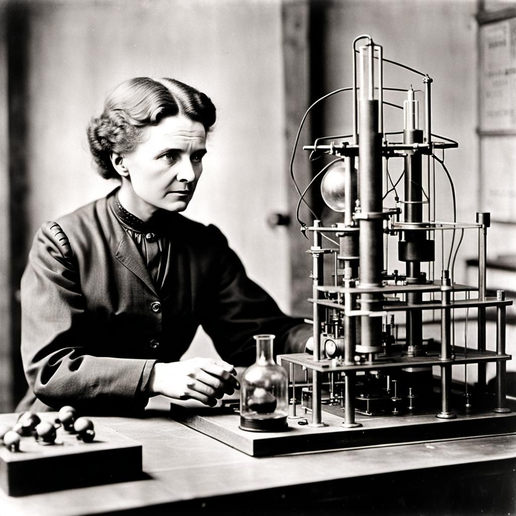 Marie Curie's Pioneering Radioactivity Research