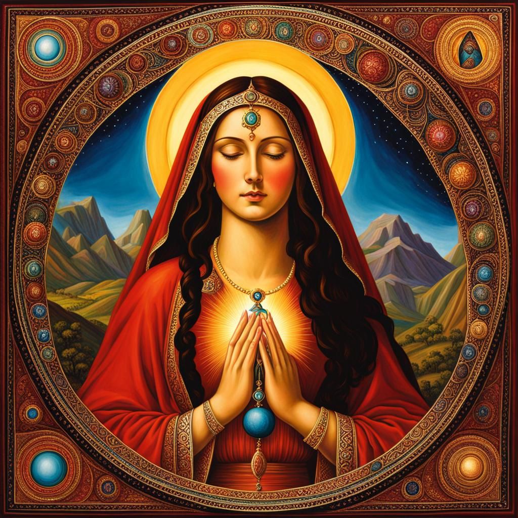 Mary Magdalene Healing the Throat Chakra