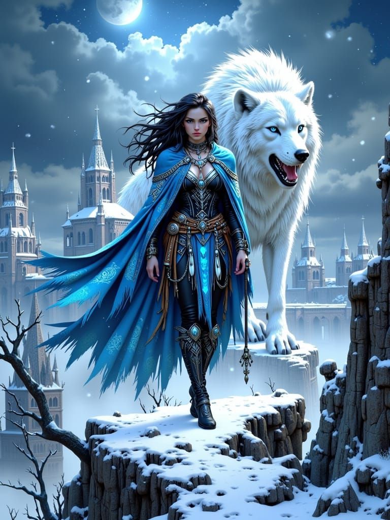 Snowfang Queen Reigns Supreme in Dieselpunk Fantasy