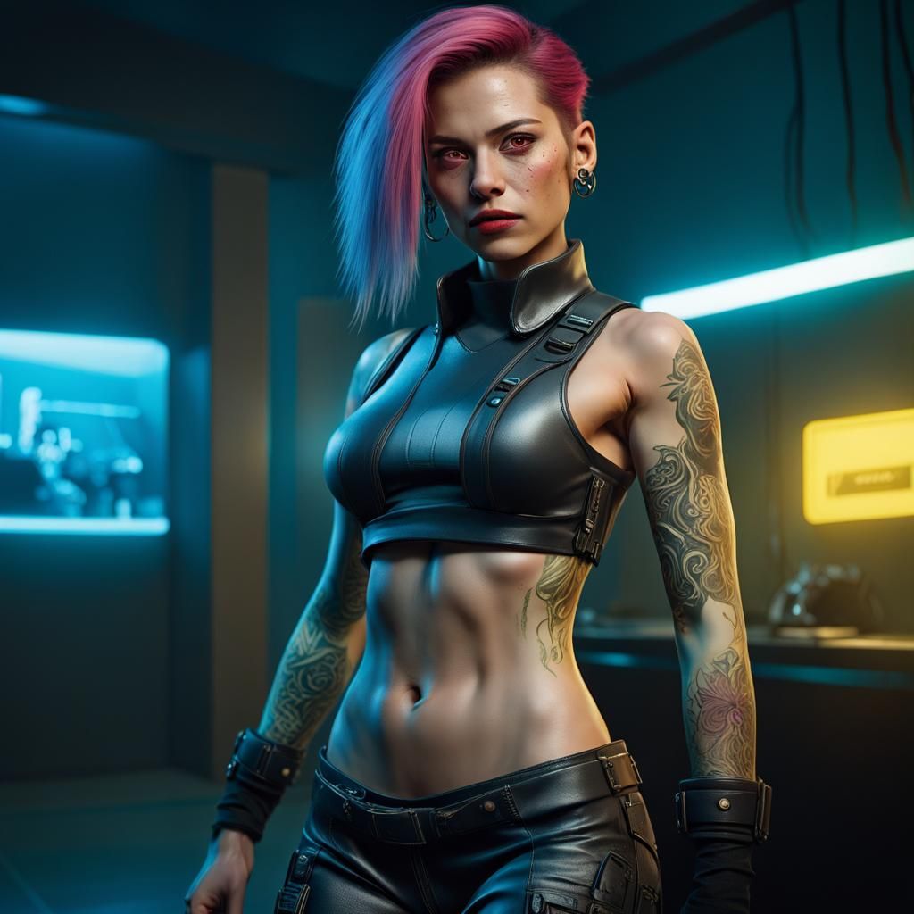 Judy Alvarez from Cyberpunk 2077