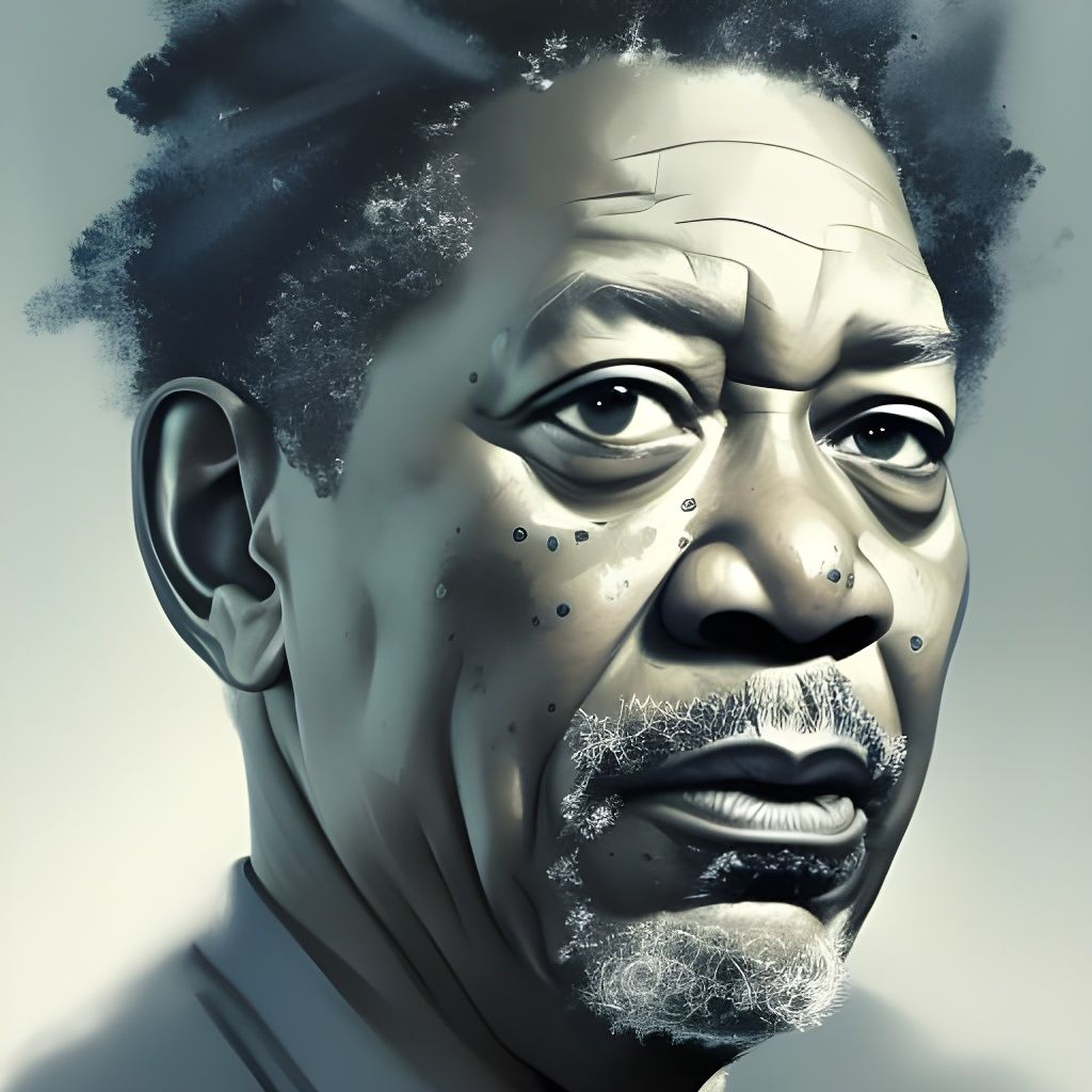 Hyperdetailed Portrait with Dynamic Lighting