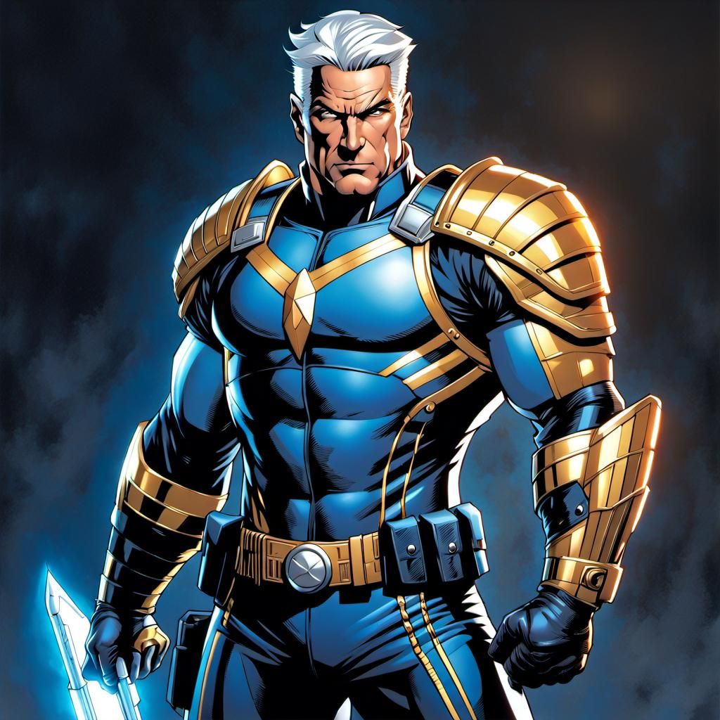 Cable: X-Men Comic Book Art