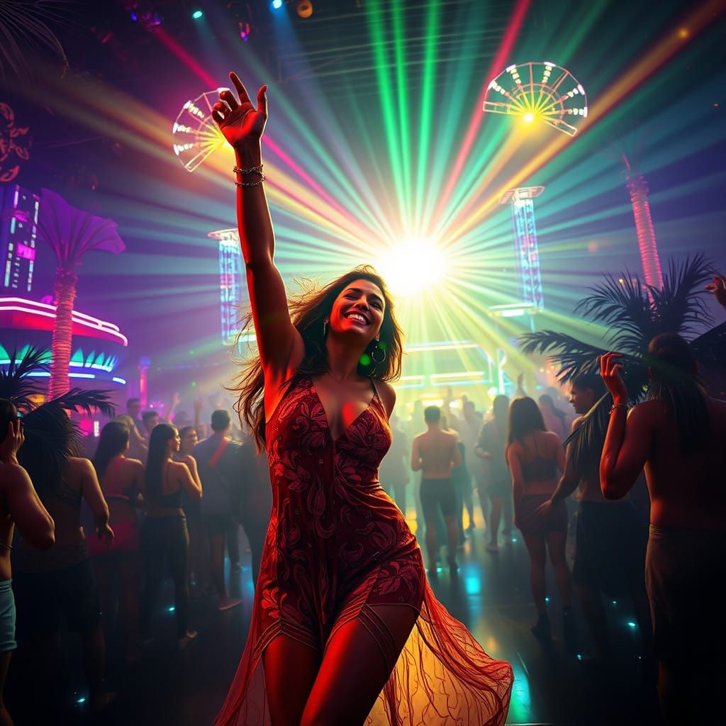 Electric Dreams Unfold at Ushuaia Nightclub