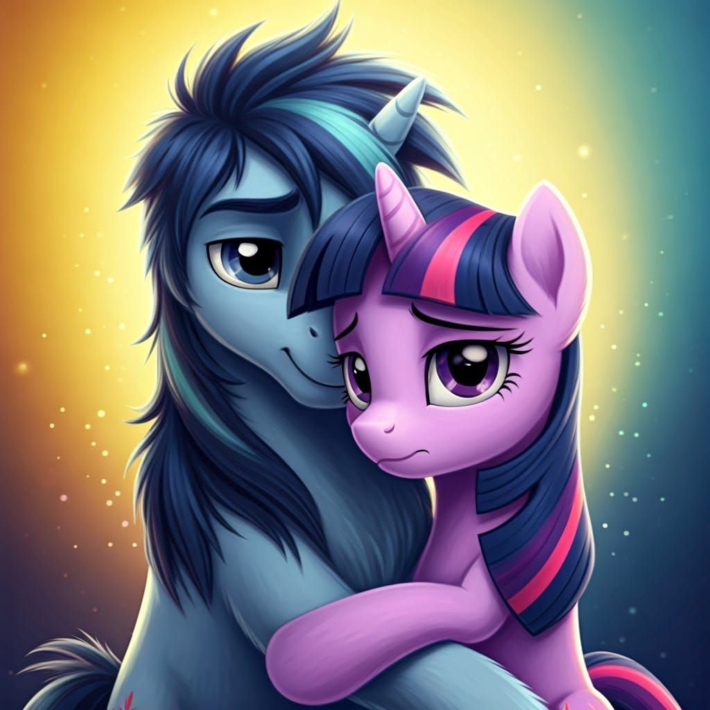 Twilight Sparkle and Shining Armor: Protective Siblinghood