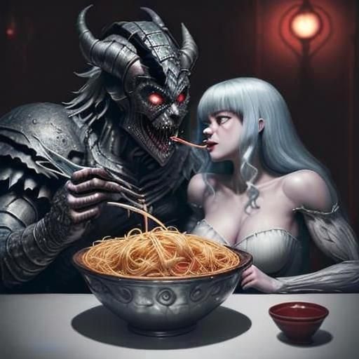 Demon-Knight's Romantic Spaghetti Dinner: Musclepunk Anime