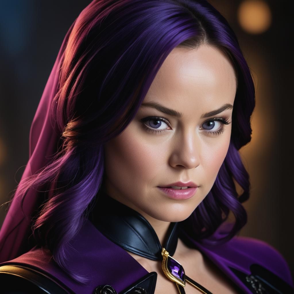 Purple Portraits: Brie Larson